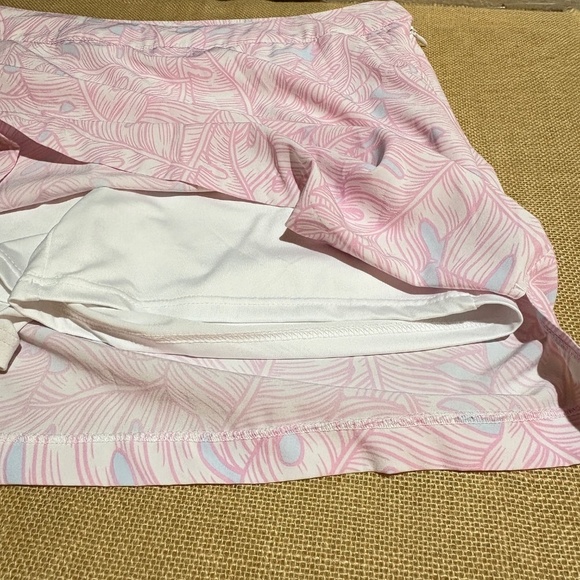 Izod Golf Womens SKORT Skirt w Shorts Sz 10 Zip 3 pocket Athleisure Active Sport - Picture 3 of 13